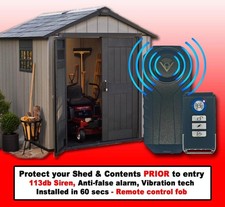 Shed Alarm Home Security Wireless | Shed Garage Lockup Summer House |