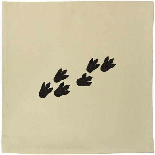 Dinosaur foot prints canvas - foot, prints'