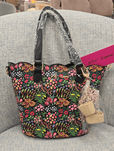 Betsey johnson black - johnson, floral