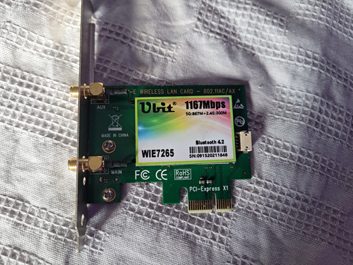 Ubit wie7265 pcie wireless - wie7265,