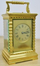 Rare Antique French 8 Day Gilt
