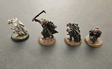 Morgul Stalkers X4 OOP Metal Lord of the Rings Games Workshop Mesbg Warhammer