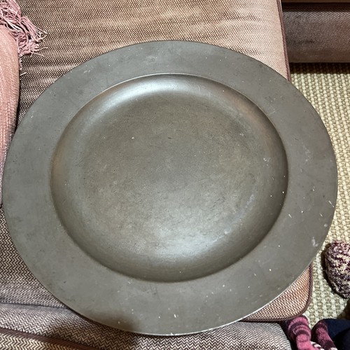 Antique large pewter - large,