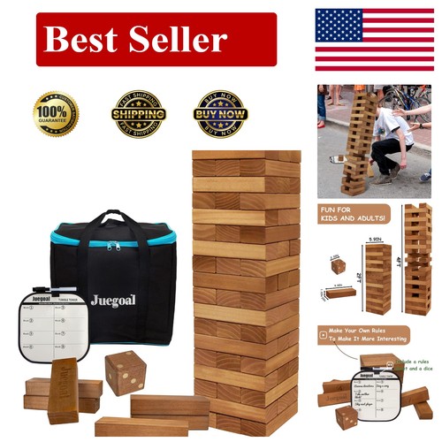 Piece giant tumble tower - 54-piece,