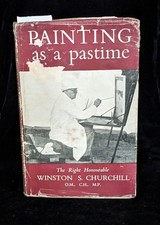 Vintage book Painting as a