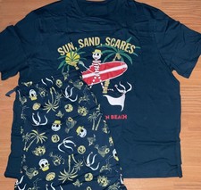 Nightmare Before Christmas Men's Halloween Pyjamas Size 4 XL  NEW