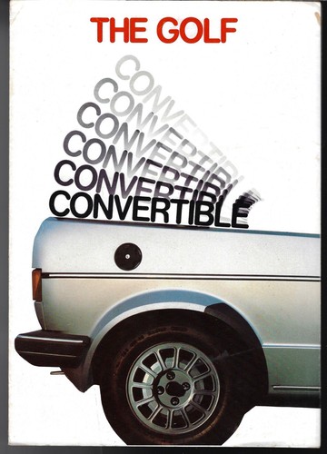Volkswagen golf convertible - volkswagen,