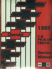 1989  CHEVROLET TRUCK SHOP