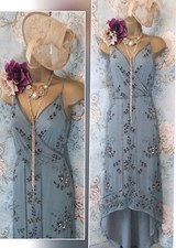 Miss selfridge grey bead dip