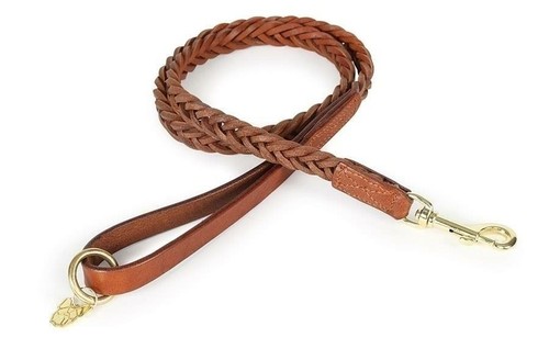 Digby fox plaited - plaited, lead