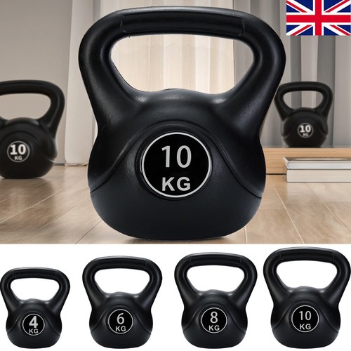 10kg vinyl kettlebell weight - vinyl,