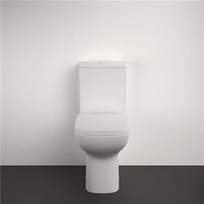 Ideal Standard I.Life A Rimless Close Coupled Back to Wall Toilet with Push Butt