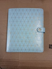 Kikki K Large A5 Blue & Gold