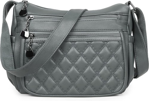 Women leather shoulder bag - leather,