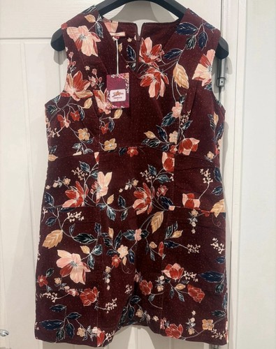 Joe browns burgundy - burgundy, floral
