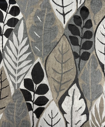 Grey leaf design - leaf,
