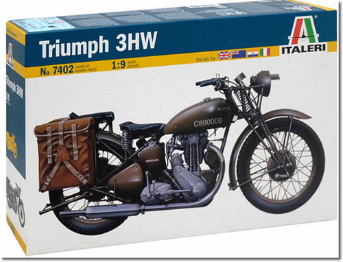 Italeri triumph military - italeri, 1/9