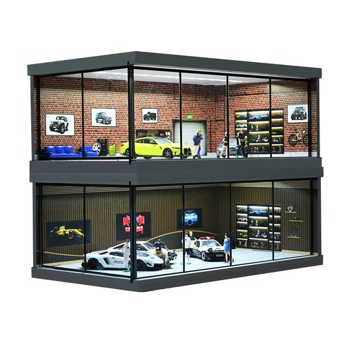 Diorama car garage models - 1/43,