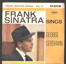 FRANK SINATRA SINGS George Gershwin.UK EP Capitool 20428 (No.4).Combine Postage