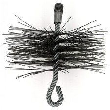 Chimney Brush Head Stiff Metal Wire Removes Stubborn Dirt and Debris from Flue