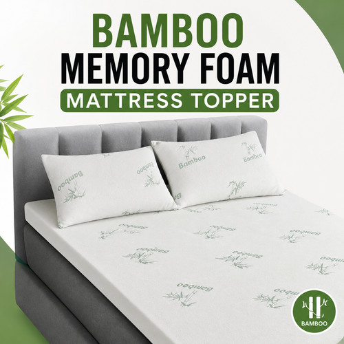 Bamboo memory foam mattress - bamboo,