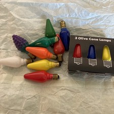 PIFCO OLIVE CONE LAMPS BULBS