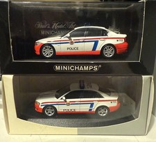 1/43 Minichamps BMW 3 Series+ Audi a4  2005 - Police Luxembourg