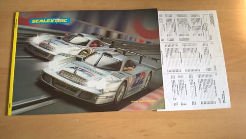 Scalextric 2000 catalogue - 2000,