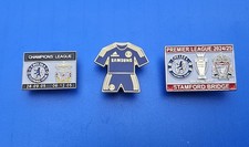 3x Chelsea FC Pin Badges
