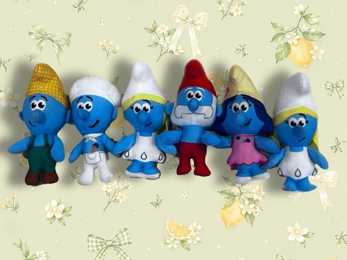 2002 smurf set happy meal - of,