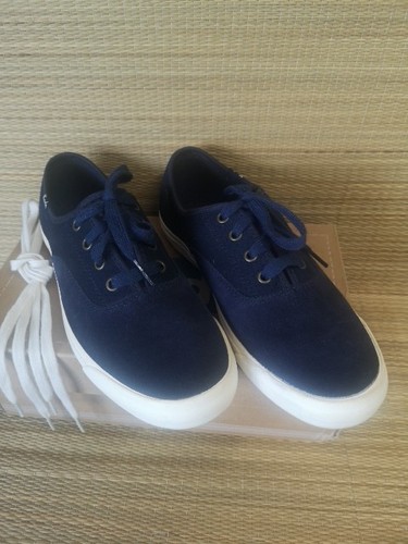 Ladies bnib navy suede keds - bnib,