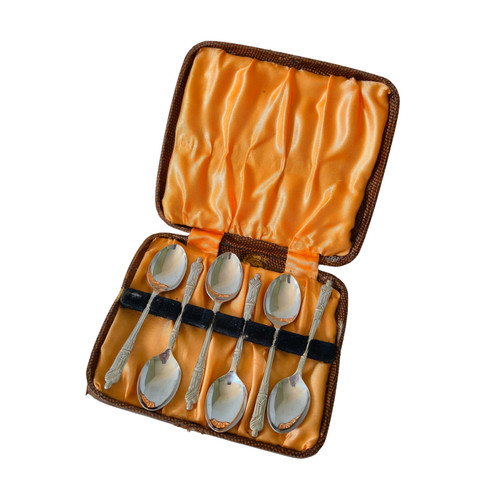 Vintage cased set - of, 6