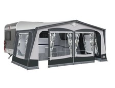 Dorema Garda 240 Deluxe Size 10 Caravan Awning Grey For Seasonal Use