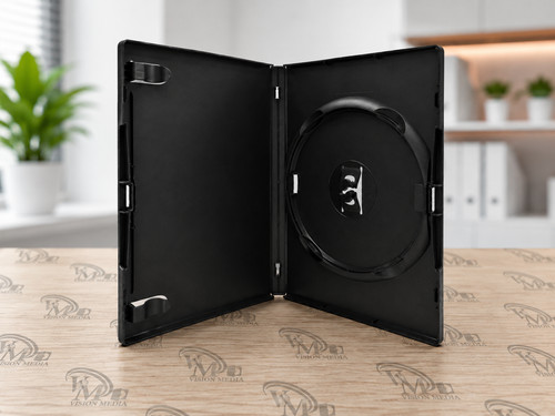 Amaray single dvd black - amaray,