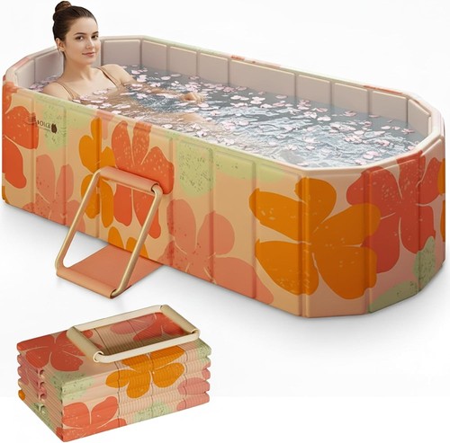 Folding portable adult - portable, bathtub