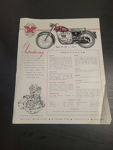 Vtg original motorcycle - vtg,