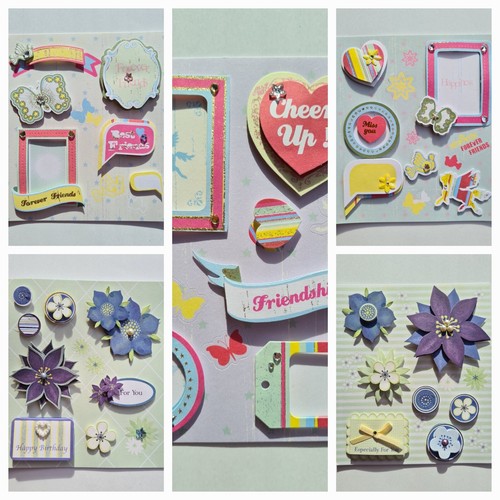 Packs craft sticker sheets - 50,