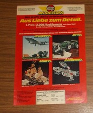 Rare Advertising Airfix Model