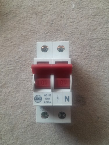 Wylex ws102 100a double pole - wylex,