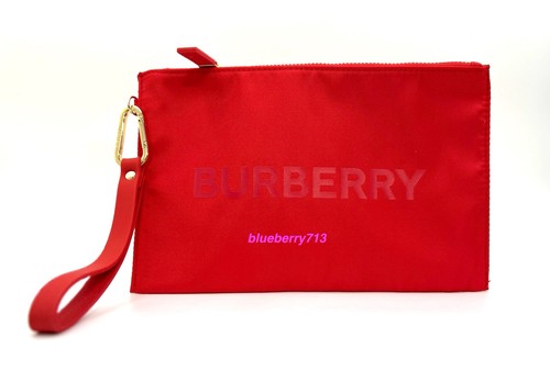 New burberry logo clutch - burberry,