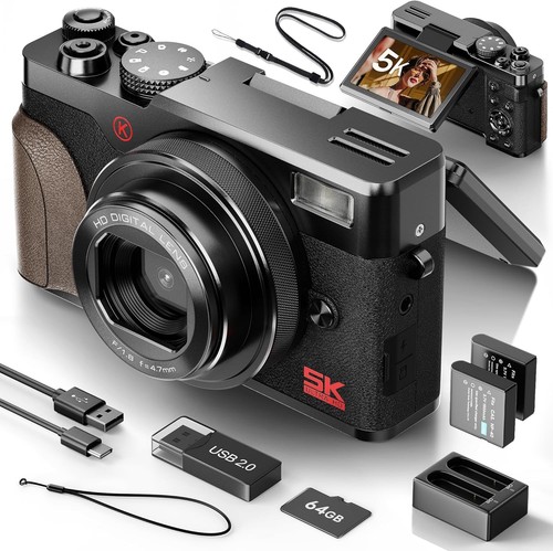 Digital camera 16x 64mp - 5k,