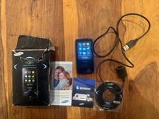 Samsung YP-Q1 4GB Black MP3 MP4 Player Touch Buttons Boxed Tested Works Q1J/XEU