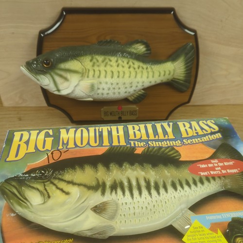 Big mouth billy bass singing - big,