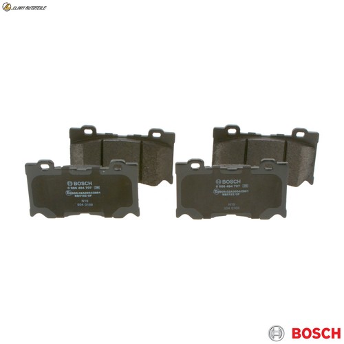 Brake pad set - pad,
