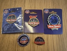 Alton Towers Logo Pin Badge Bundle