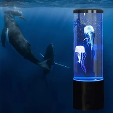 Jellyfish lava lamp aquarium - lava, lamp,