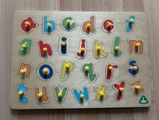 ELC Wooden Alphabet Jigsaw Puzzle with Pictures