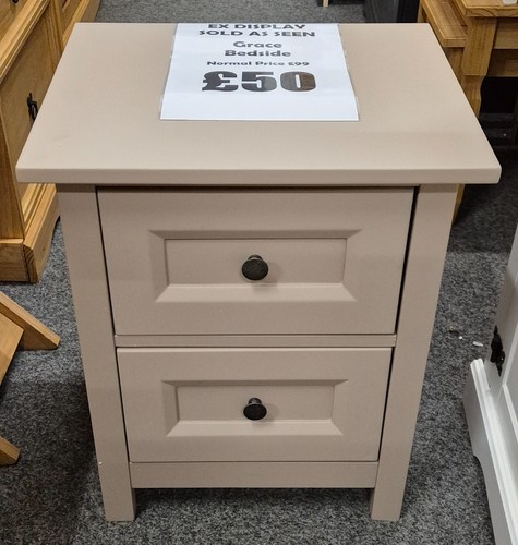 Grace drawer bedside table - grace,