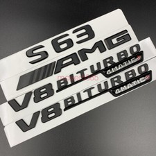 black S63 AMG V8 BITURBO 4