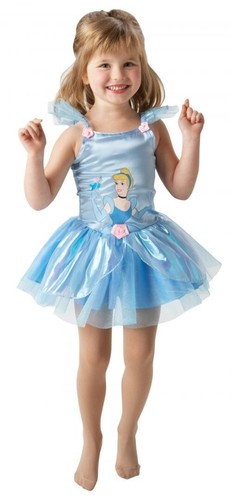 Girls blue cinderella - blue,